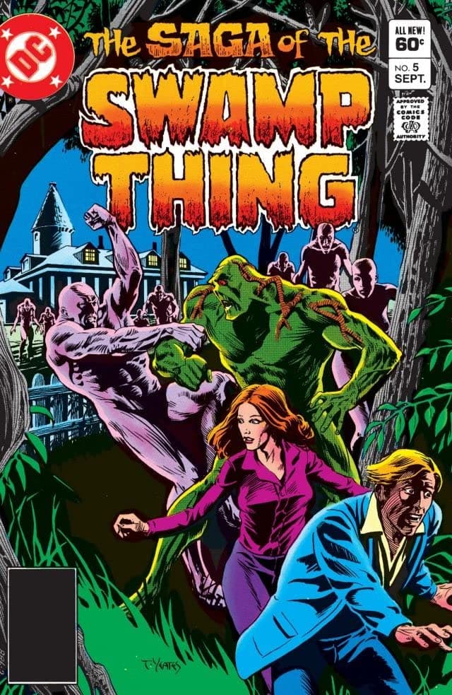 The Saga of Swamp Thing #5 cover