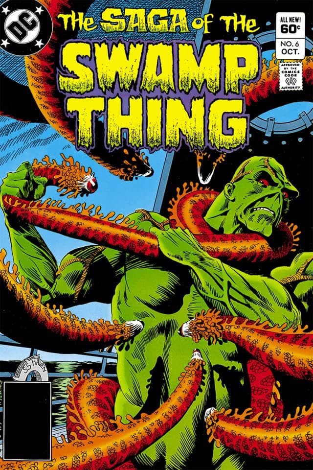 The Saga of Swamp Thing #6 cover