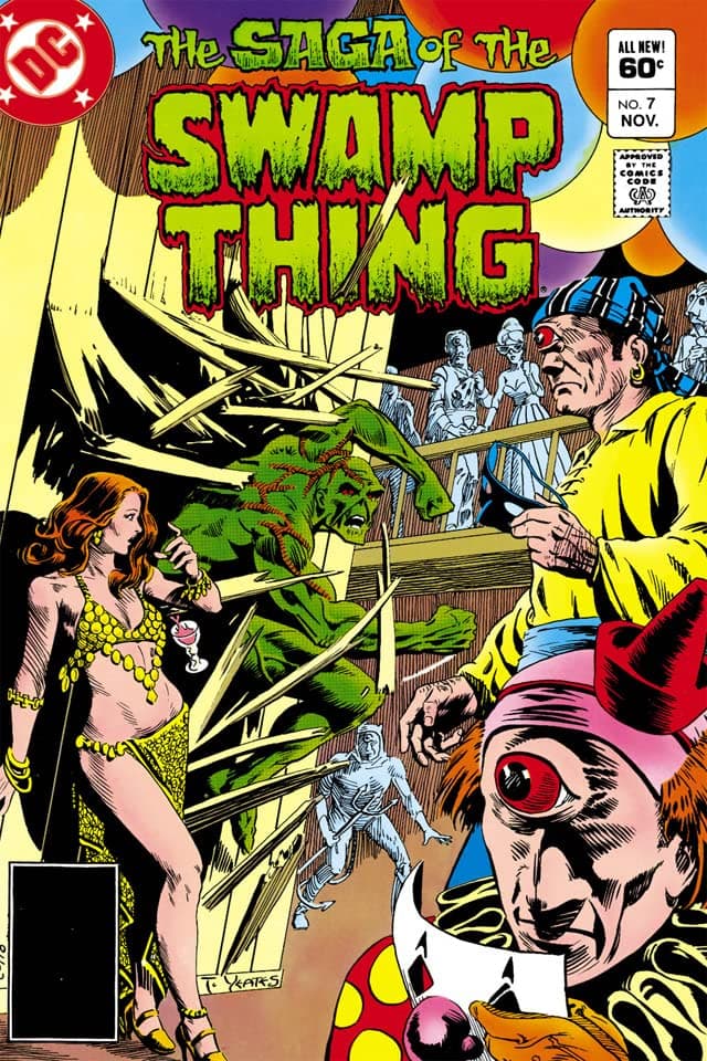 The Saga of Swamp Thing #7 cover