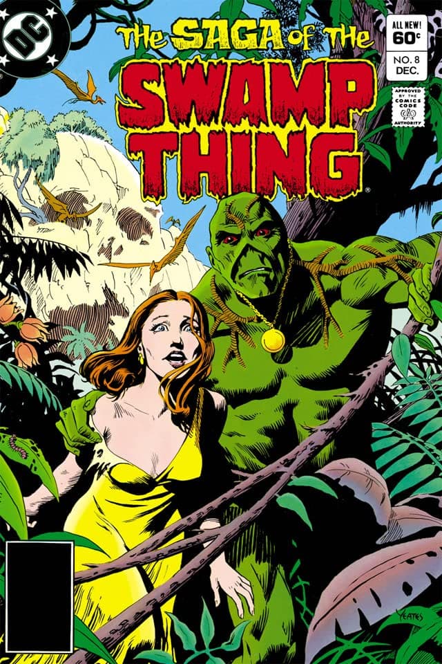 The Saga of Swamp Thing #8 cover