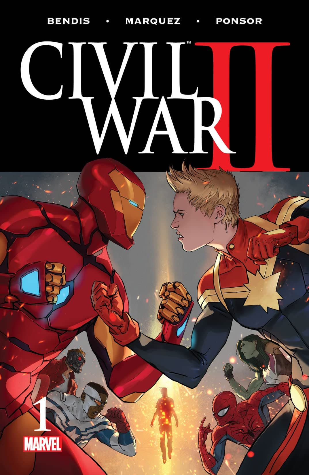 Civil War II #1 cover