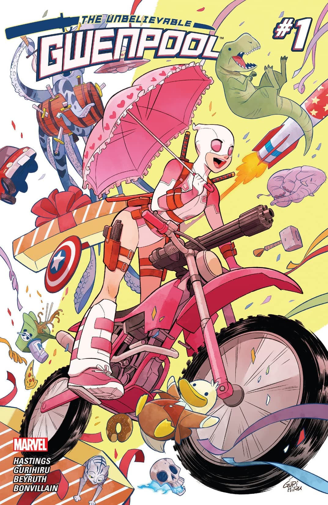 The Unbelievable Gwenpool #1 cover
