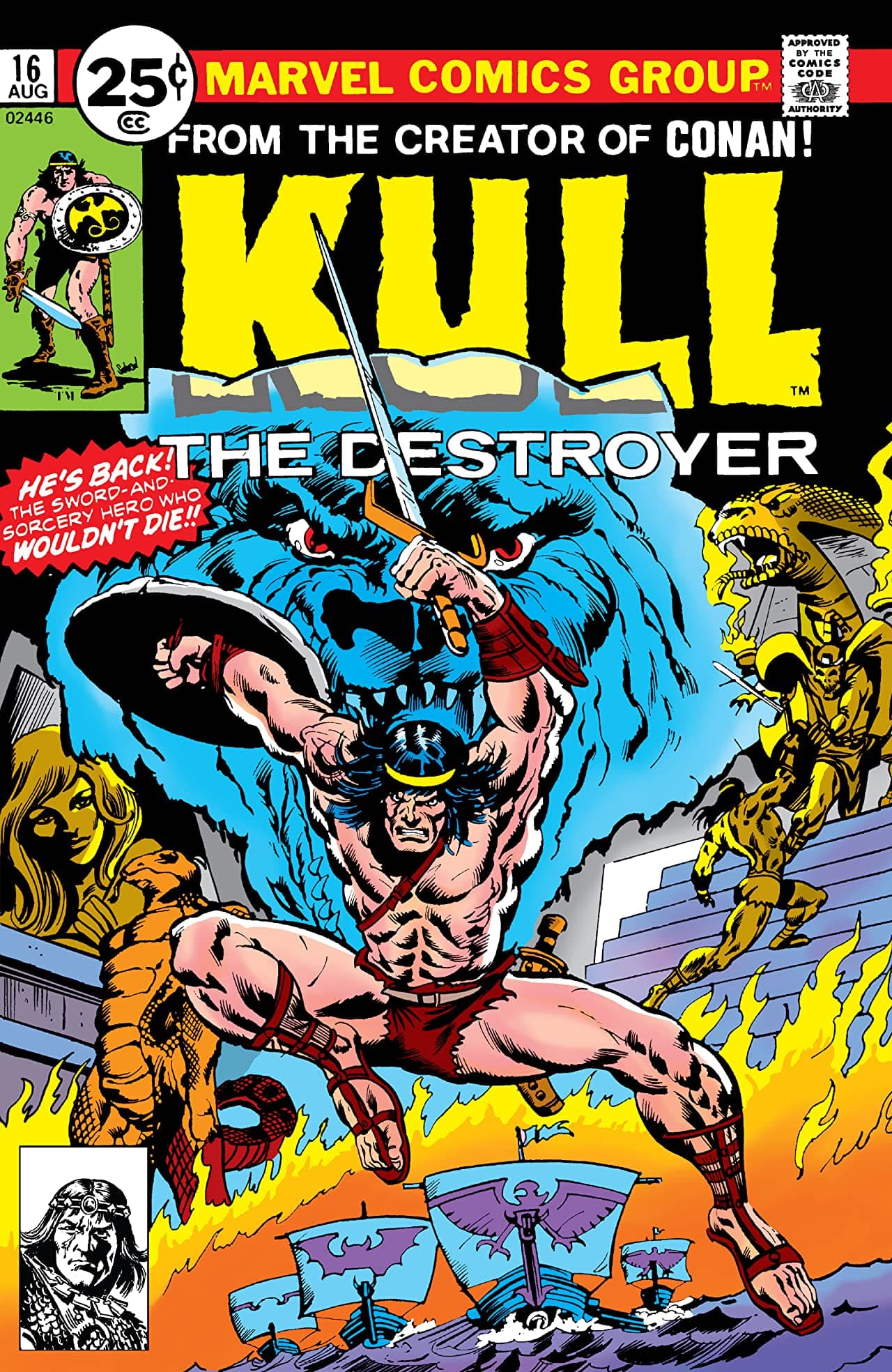 Kull the Destroyer #16