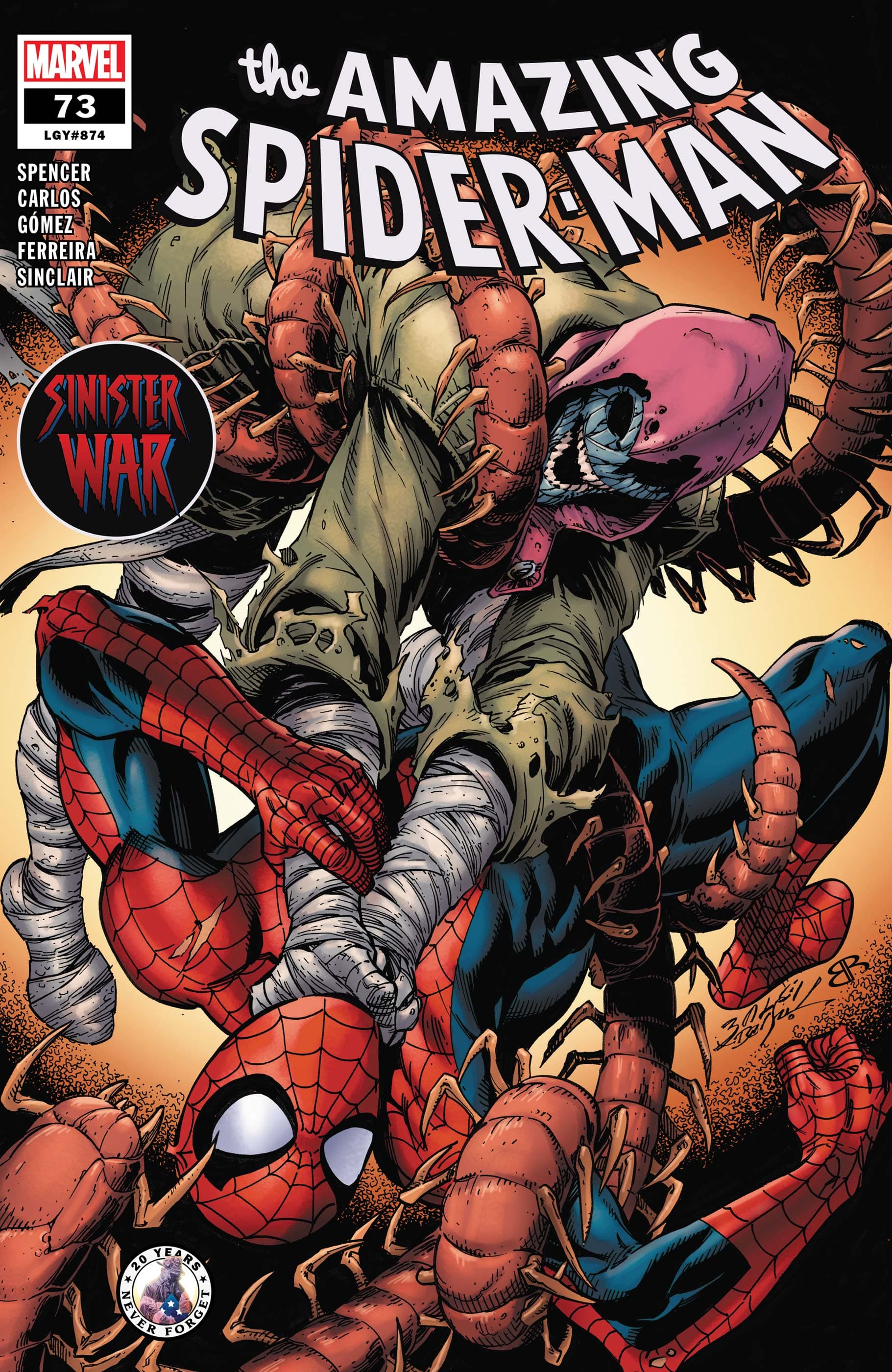 The Amazing Spider-Man #73 cover