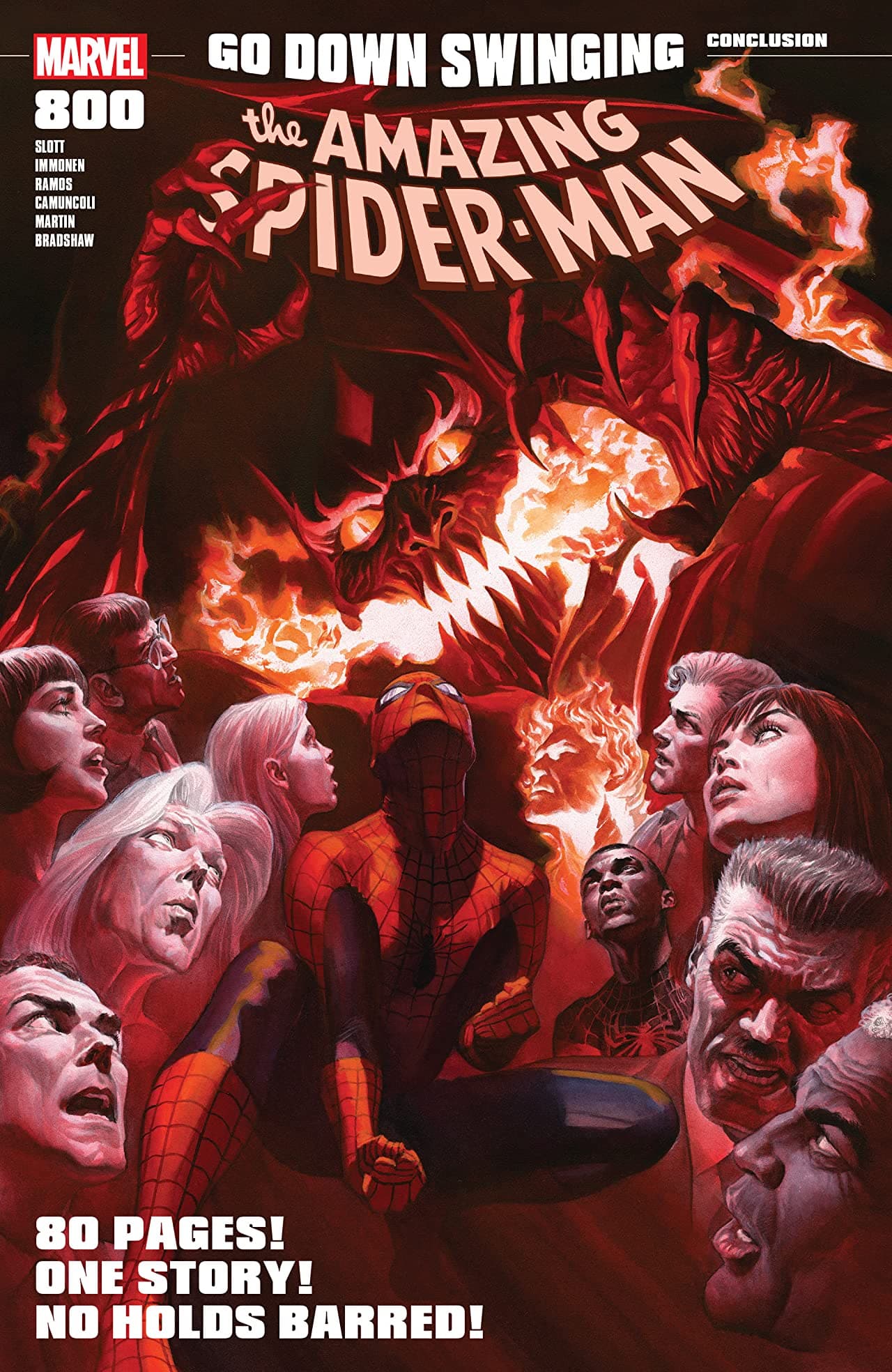 The Amazing Spider-Man #800 cover