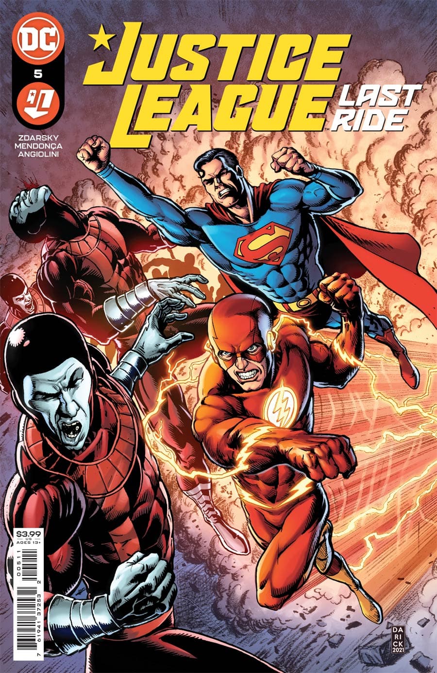 Justice League: Last Ride #5 cover