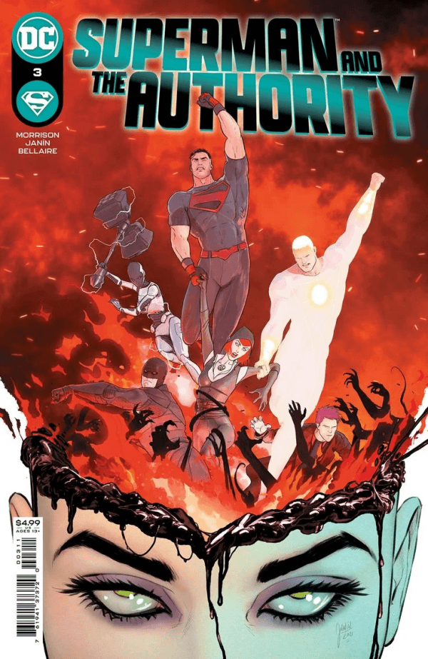Superman and the Authority #3 cover