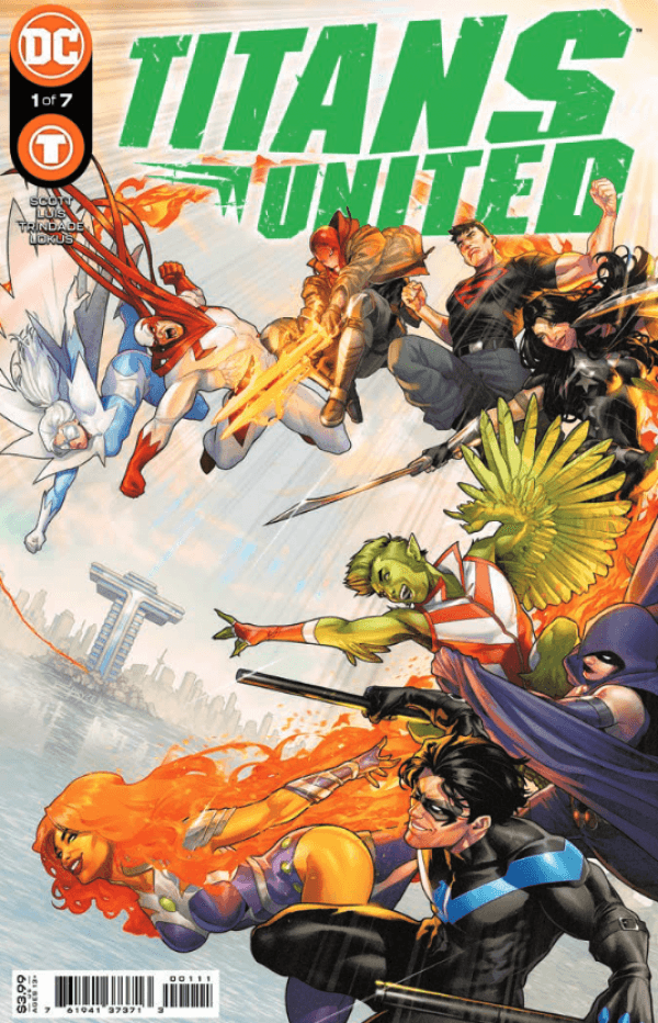 Titans United #1 cover
