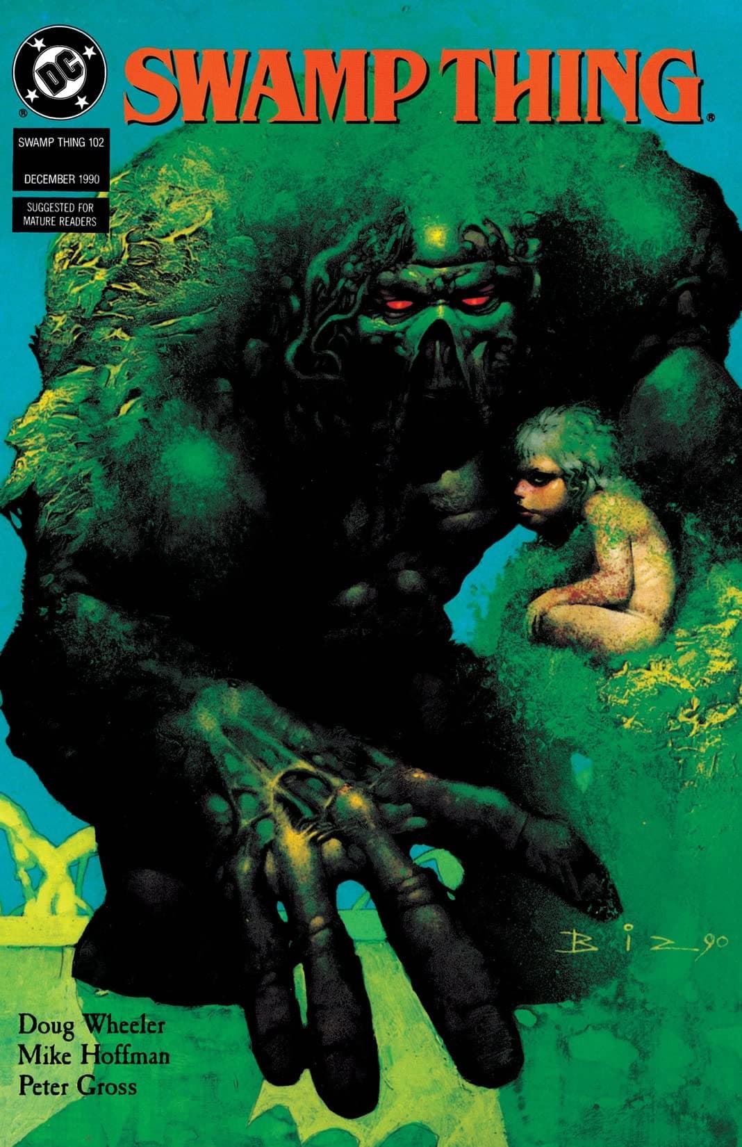 Swamp Thing #102 cover