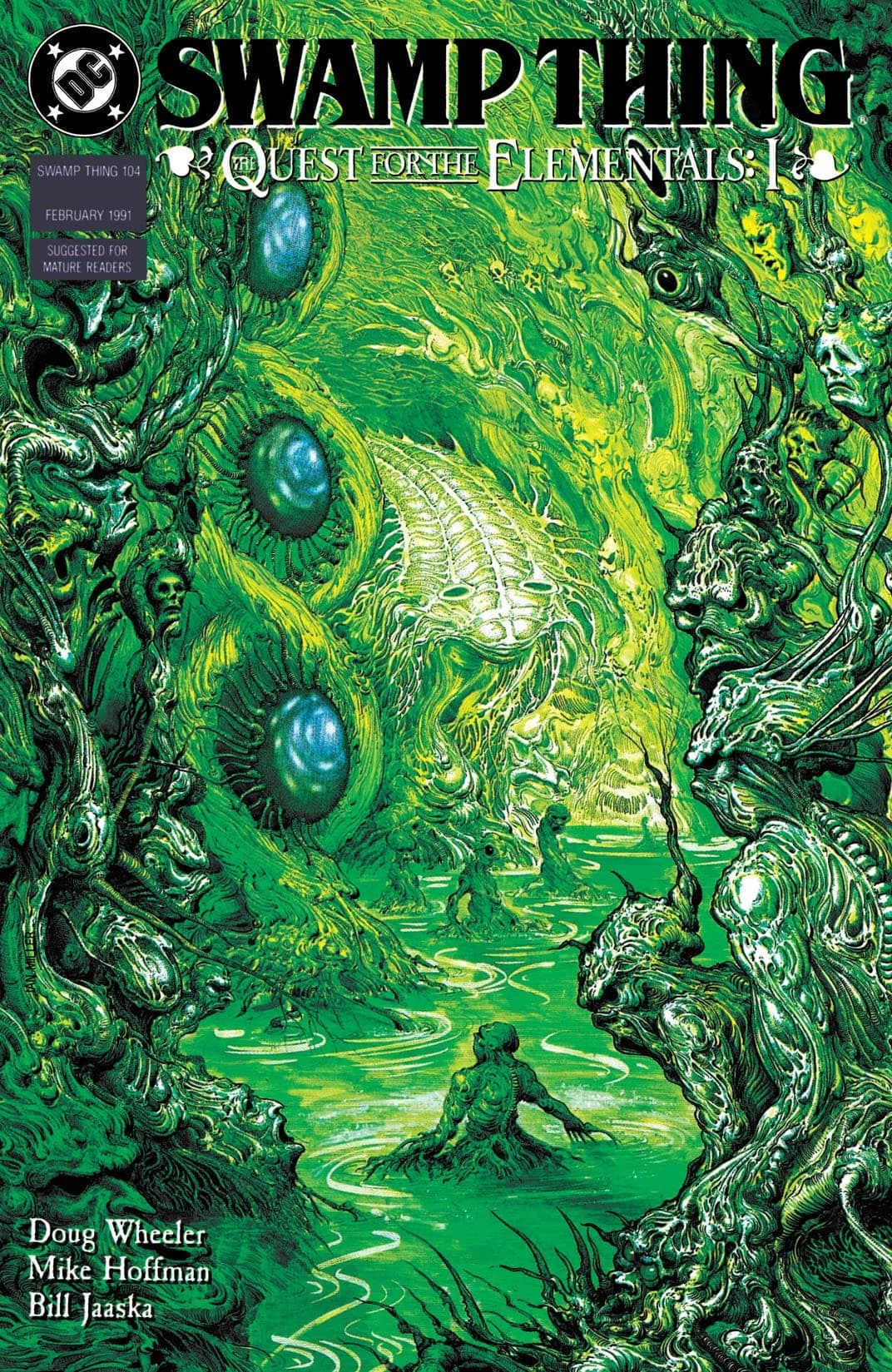 Swamp Thing #104 cover