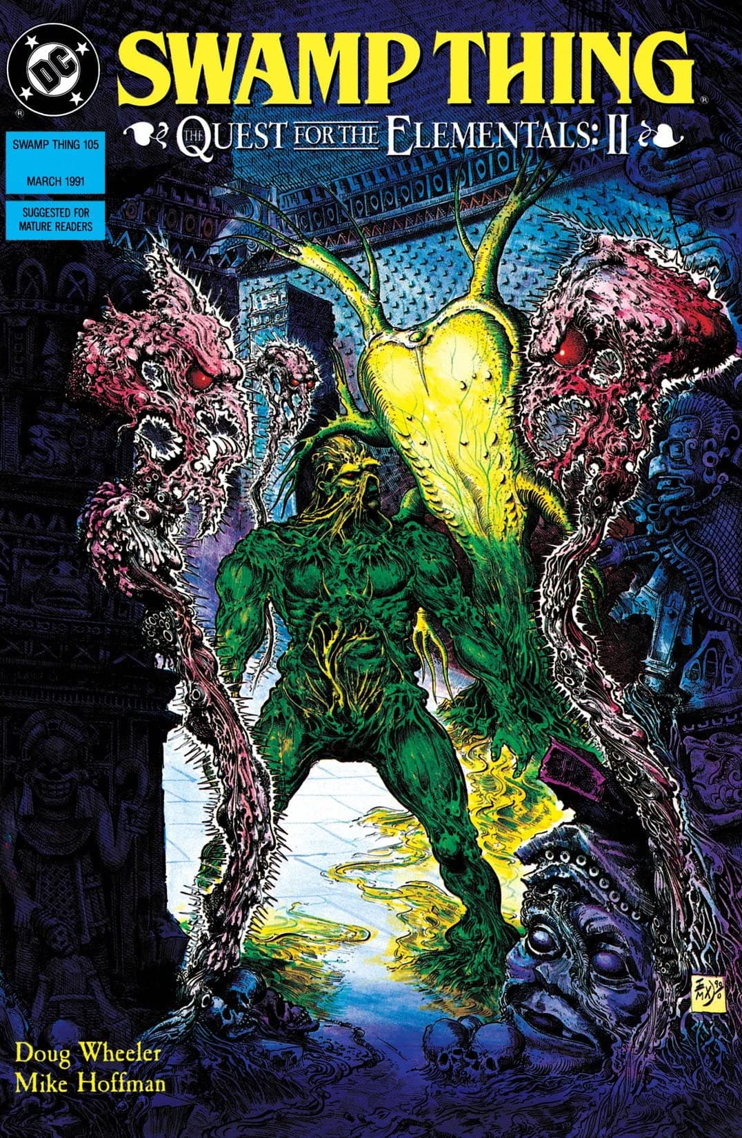 Swamp Thing #105 cover
