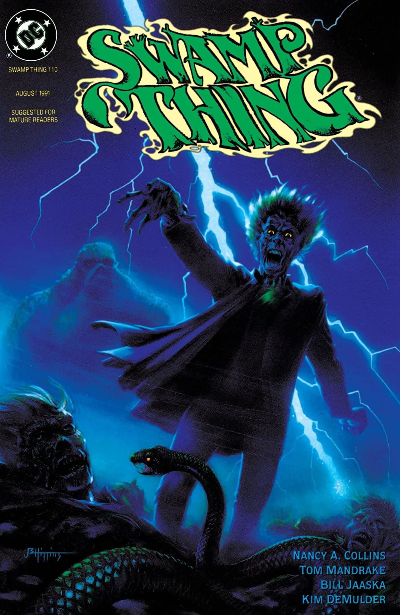 Swamp Thing #110 cover