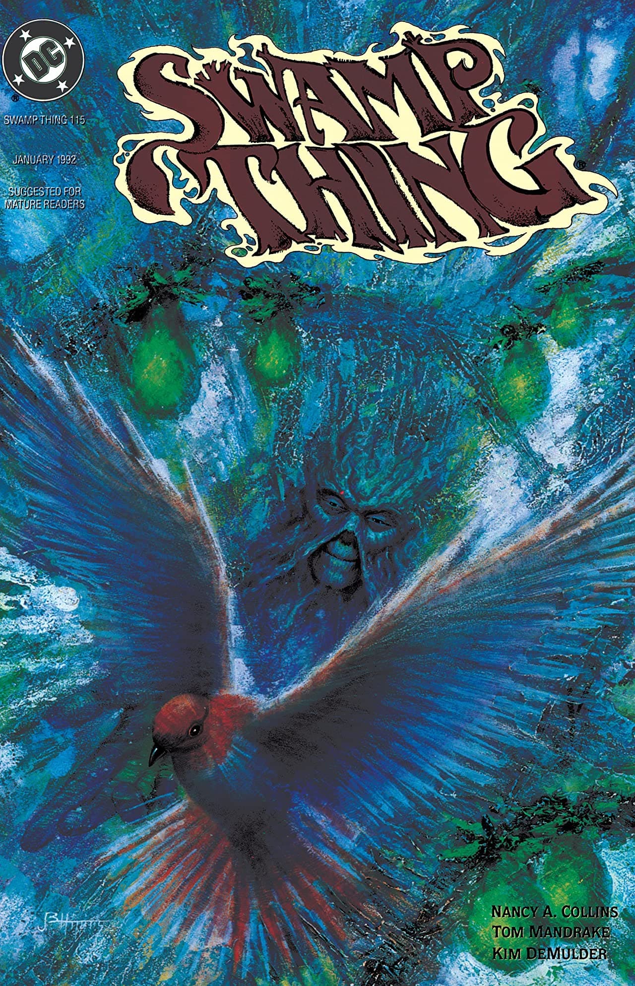 Swamp Thing #115 cover