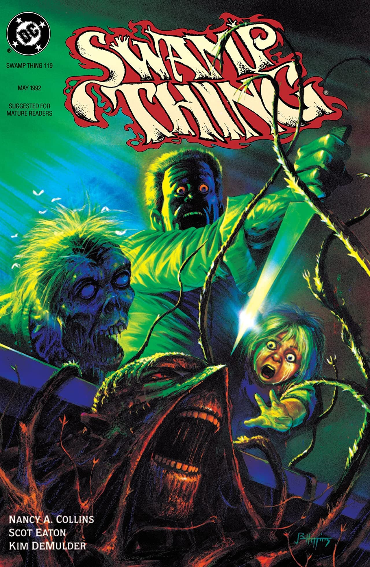 Swamp Thing #119 cover
