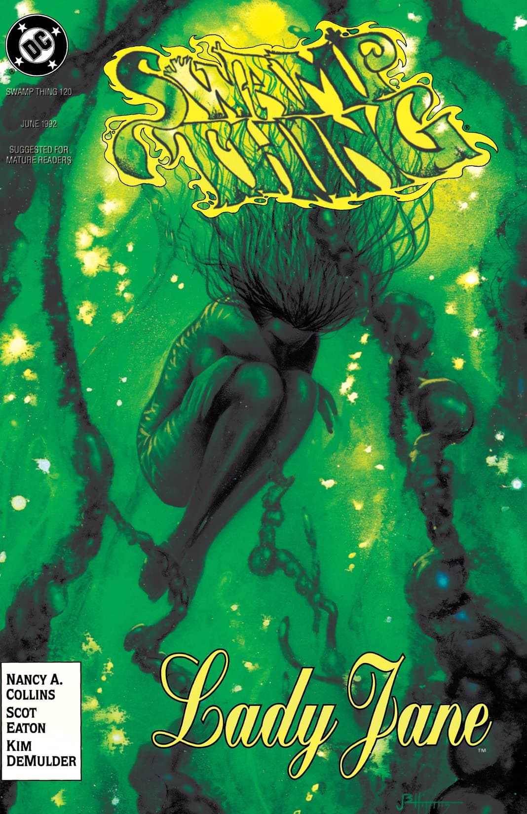Swamp Thing #120 cover