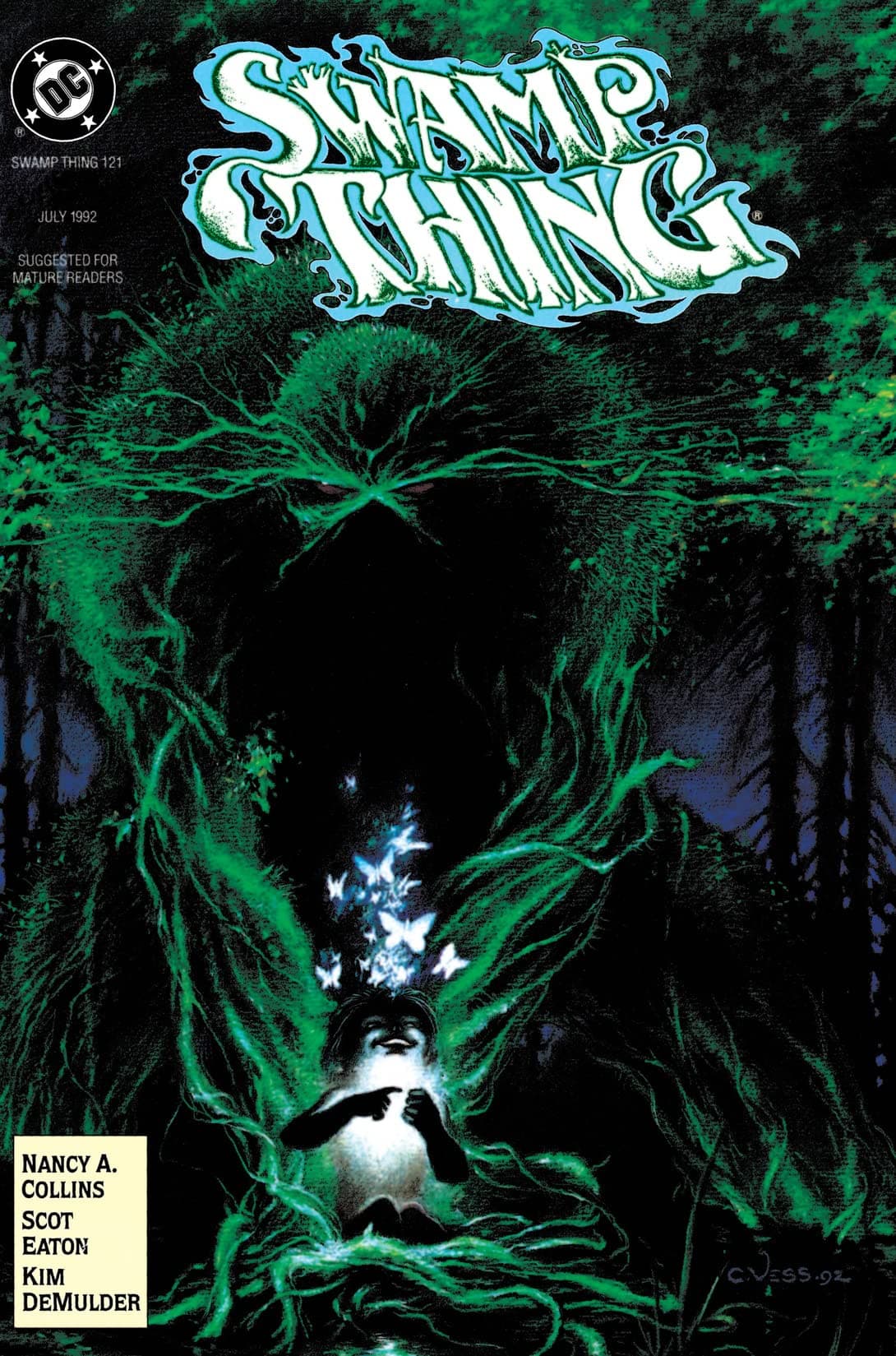 Swamp Thing #121 cover