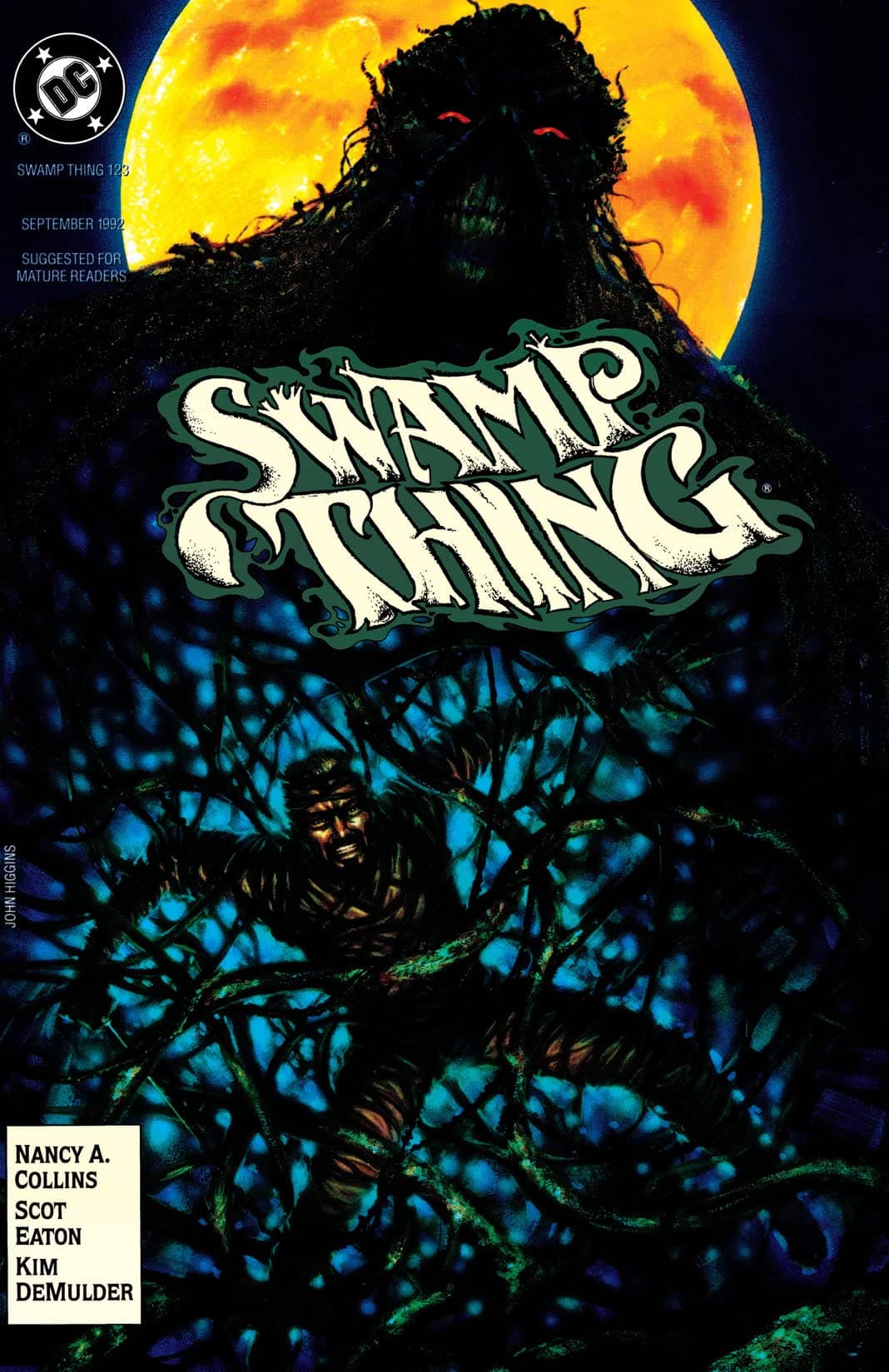 Swamp Thing #123 cover