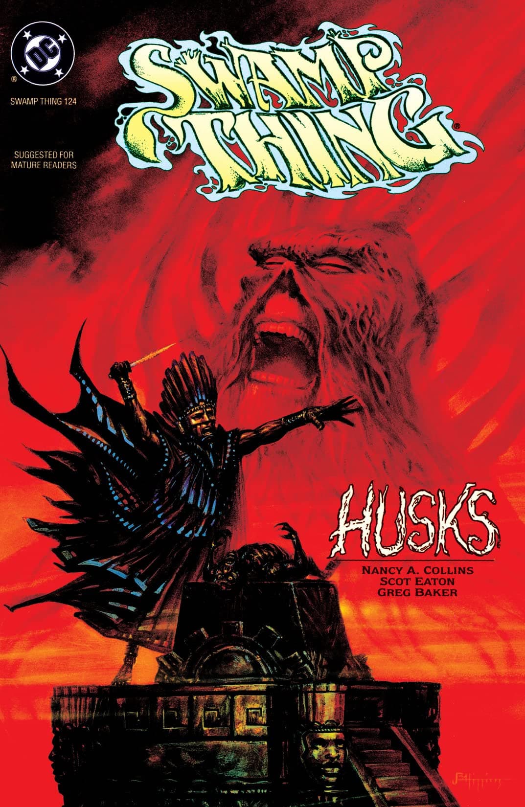 Swamp Thing #124 cover