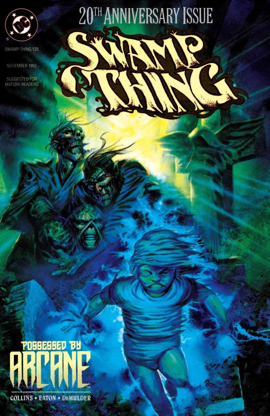 Swamp Thing #125 cover