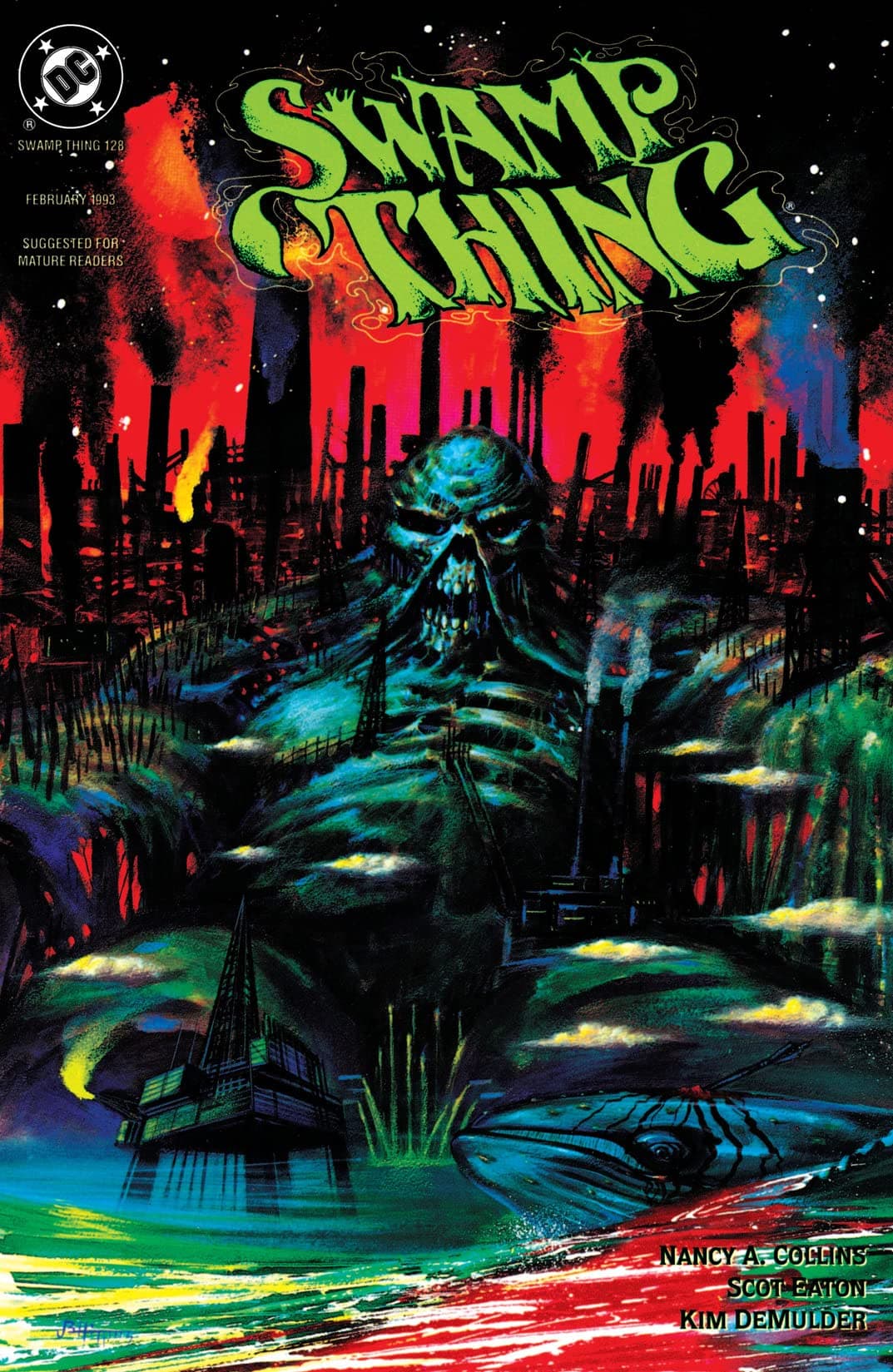 Swamp Thing #128 cover