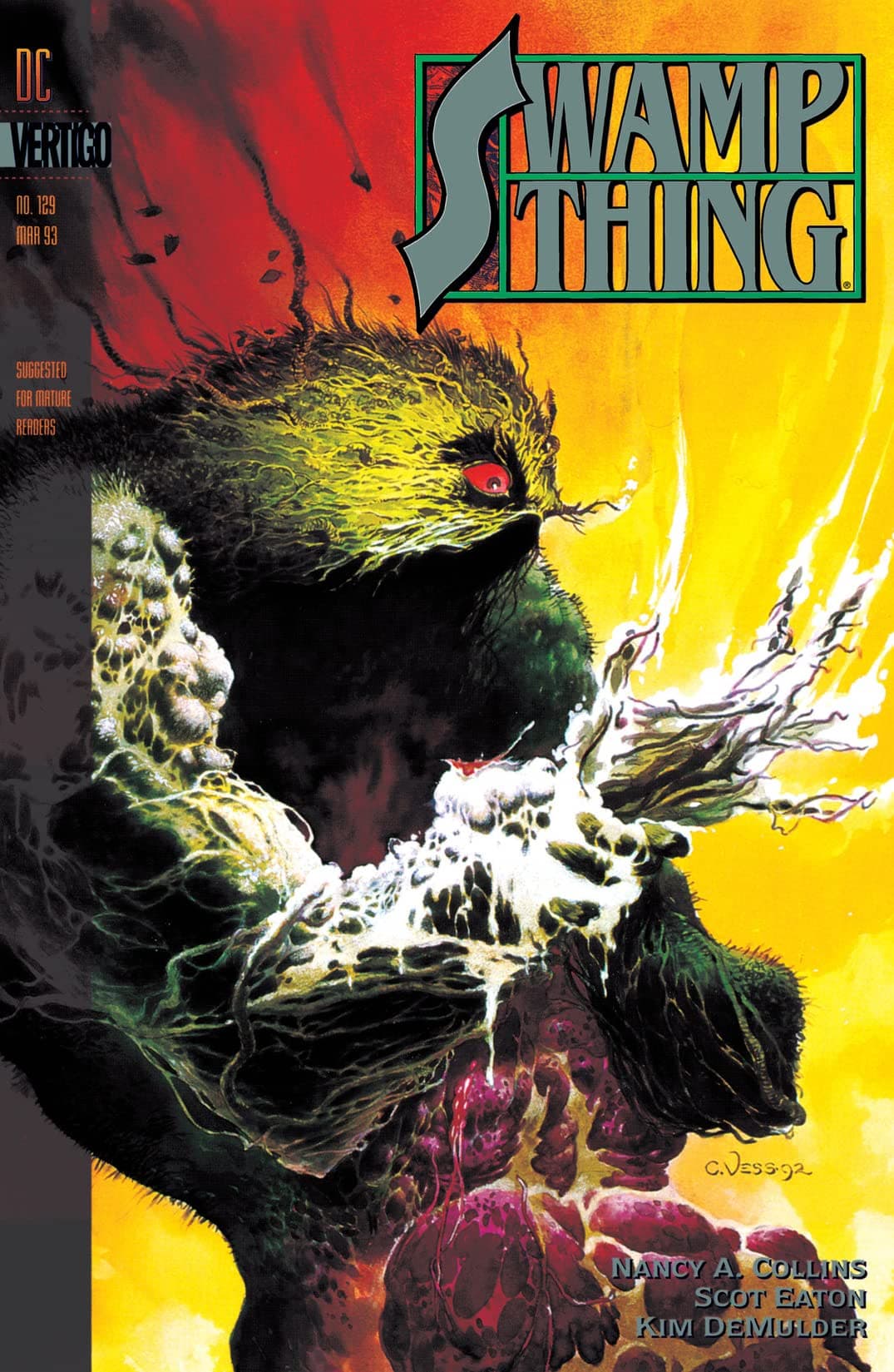 Swamp Thing #129 cover