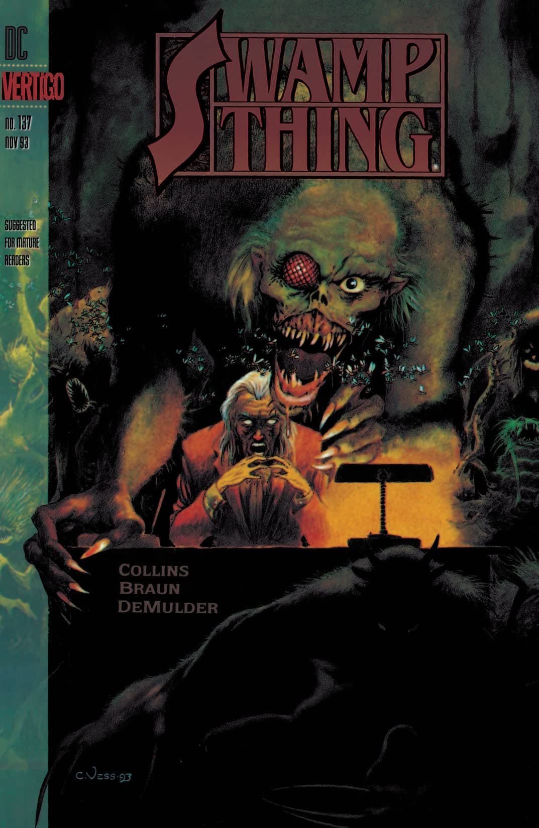 Swamp Thing #137 cover