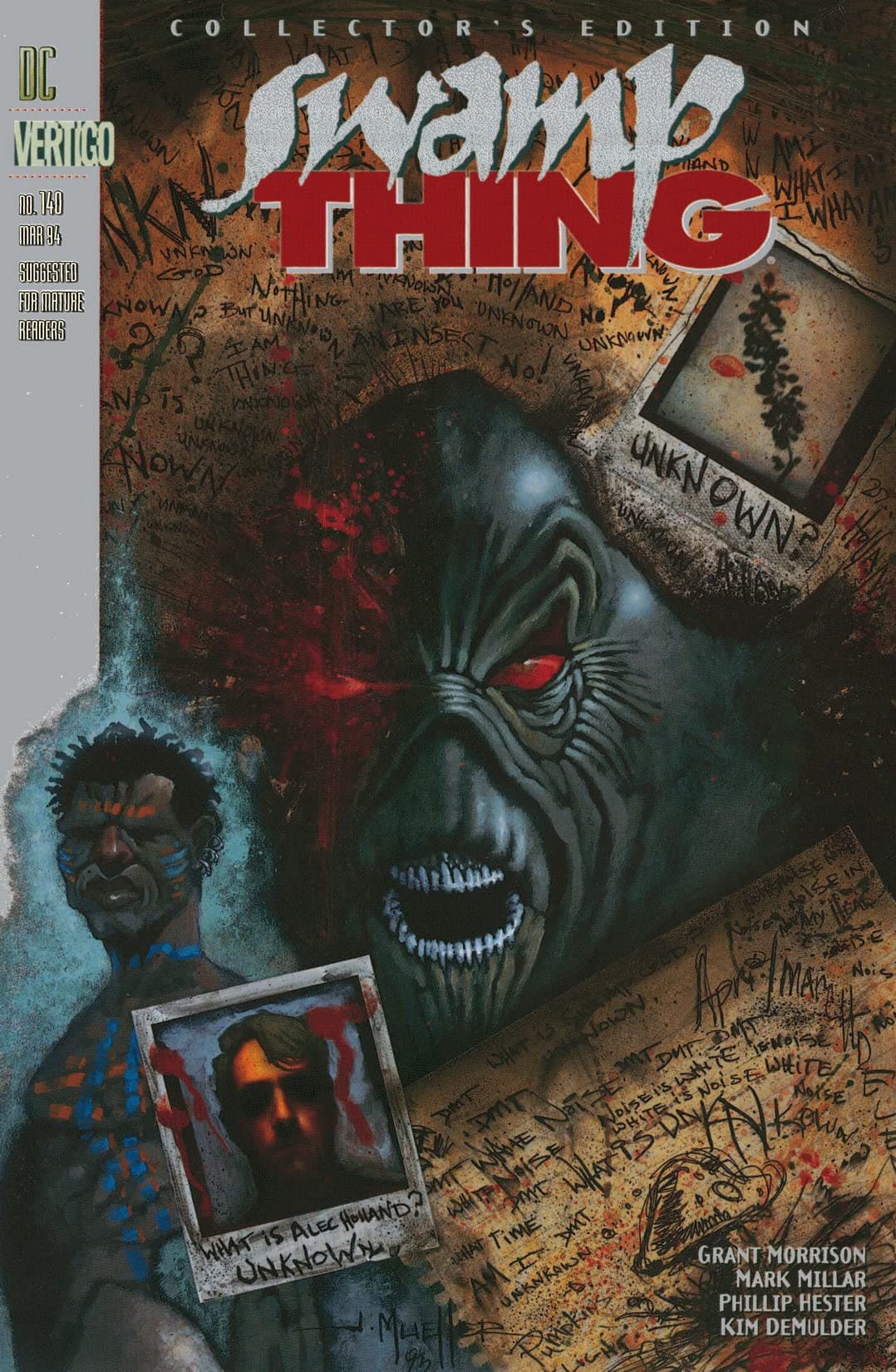 Swamp Thing #140 cover