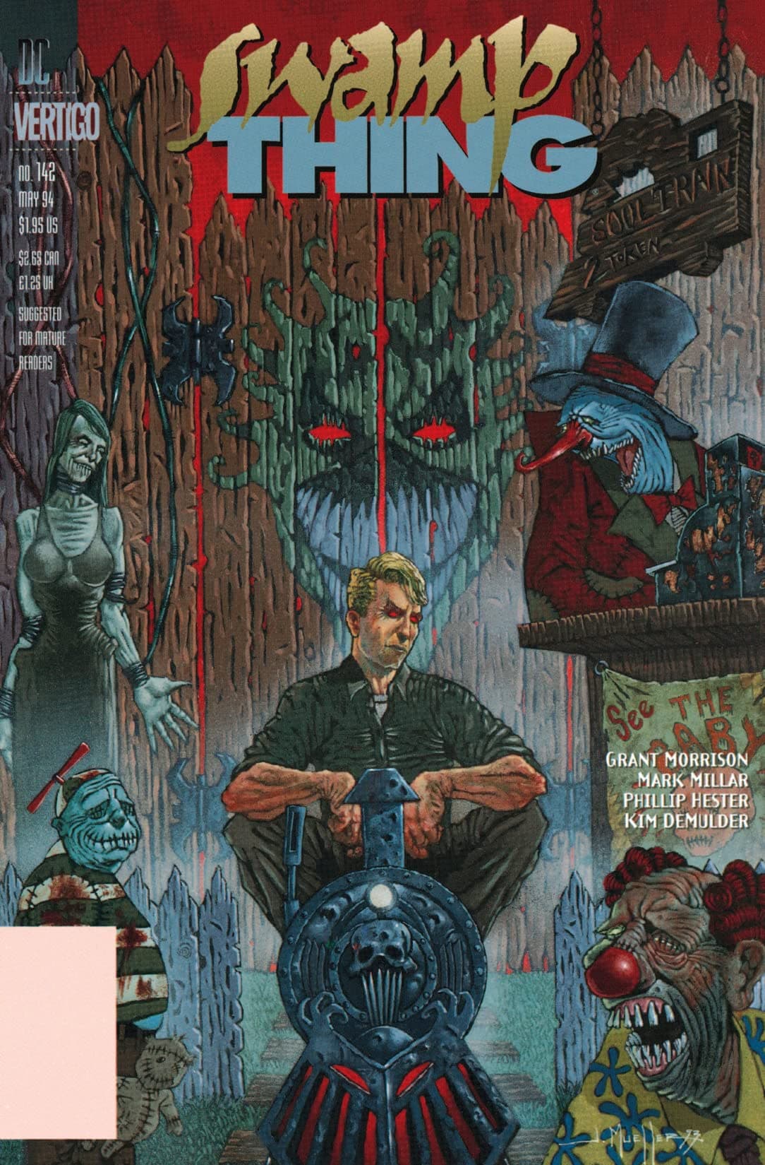 Swamp Thing #142 cover
