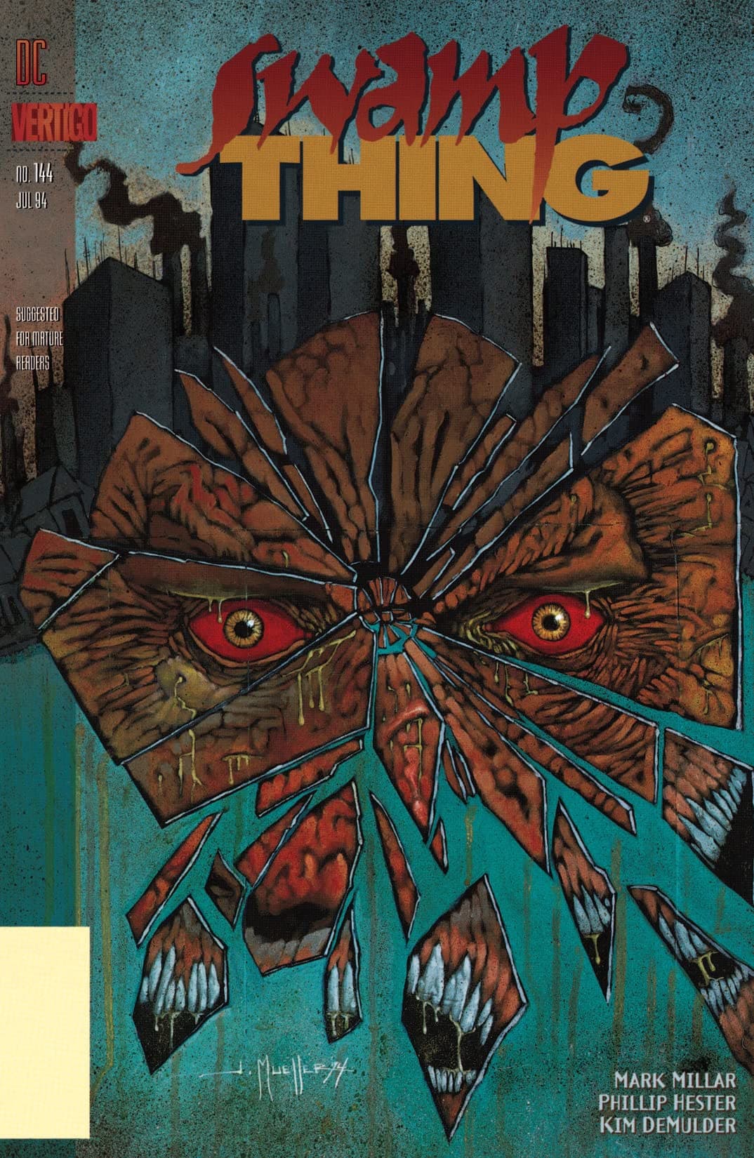 Swamp Thing #144 cover