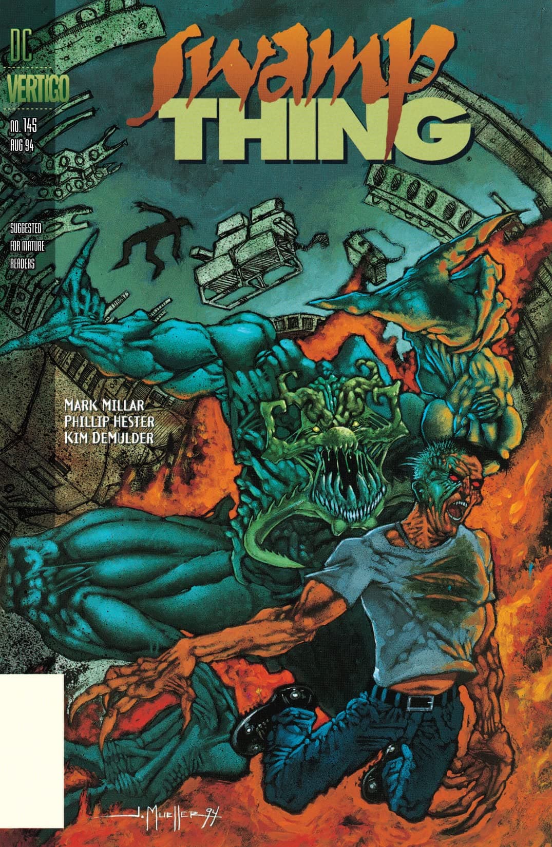 Swamp Thing #145 cover