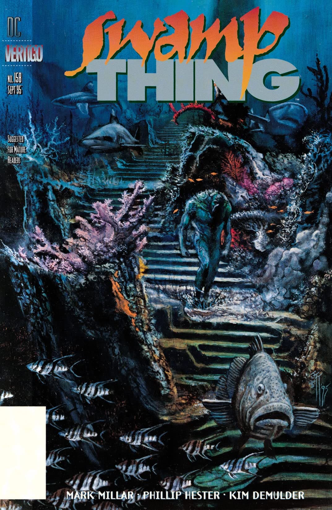 Swamp Thing #158 cover