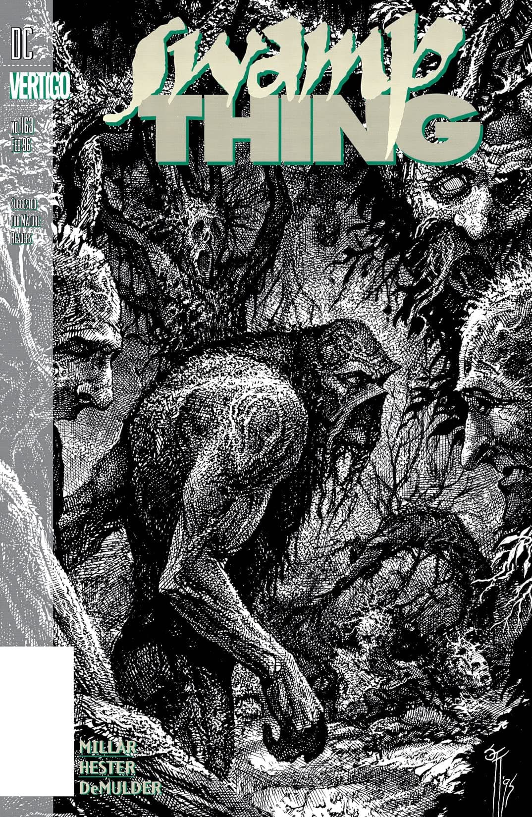 Swamp Thing #163 cover