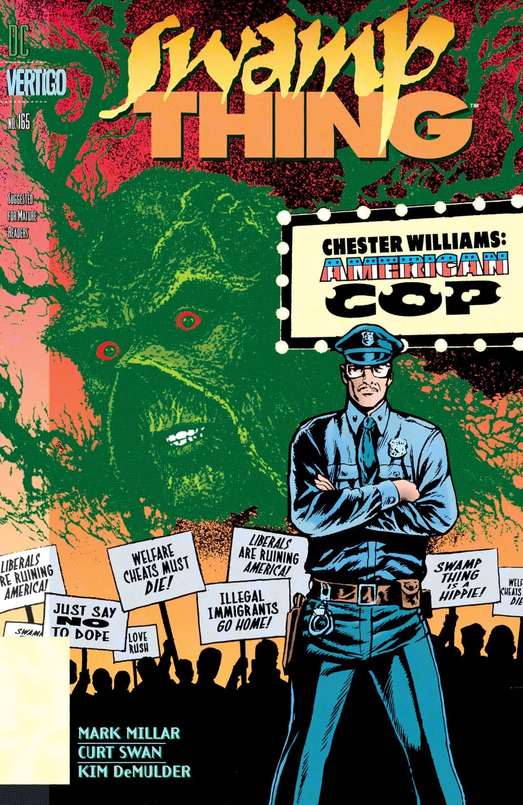 Swamp Thing #165 cover
