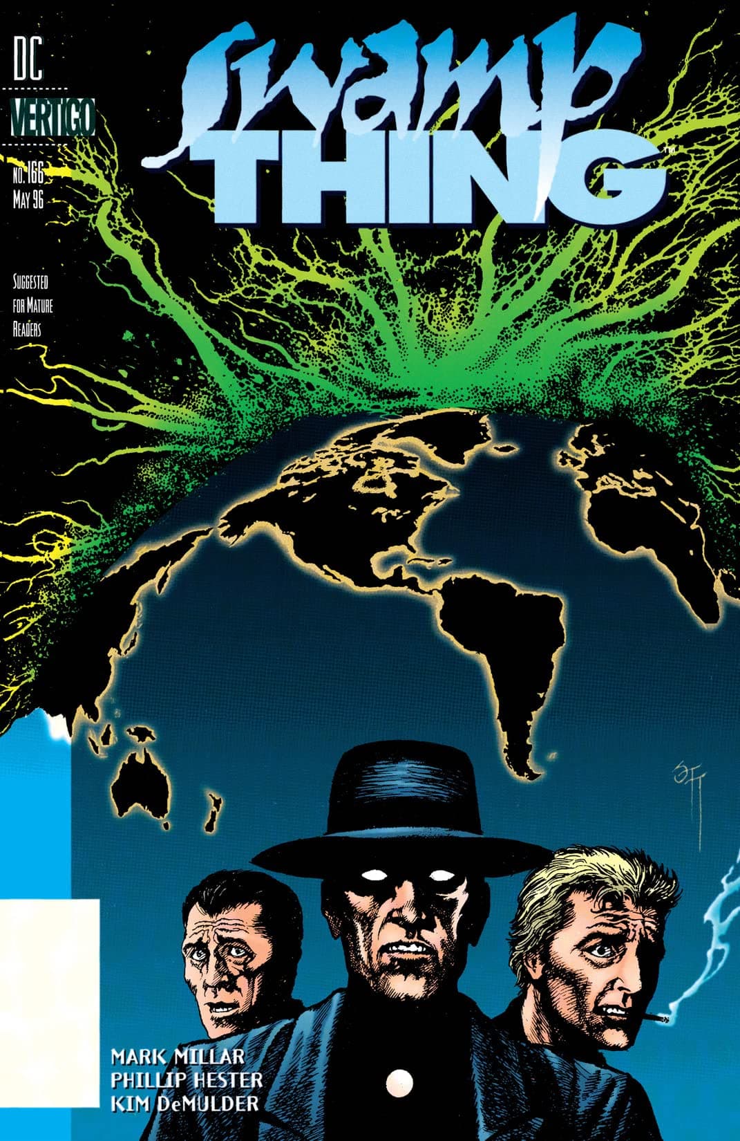 Swamp Thing #166 cover