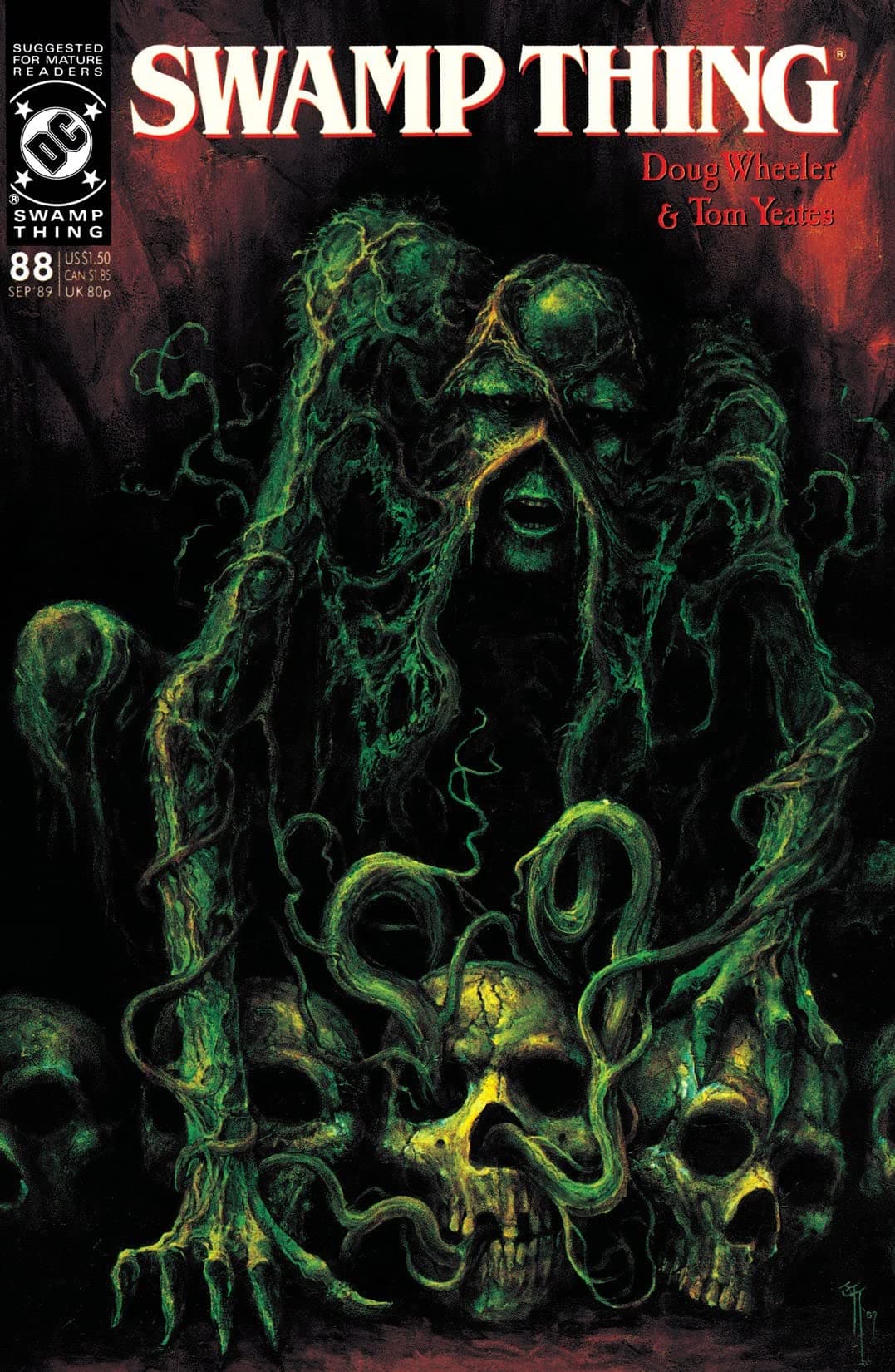 Swamp Thing #88 cover