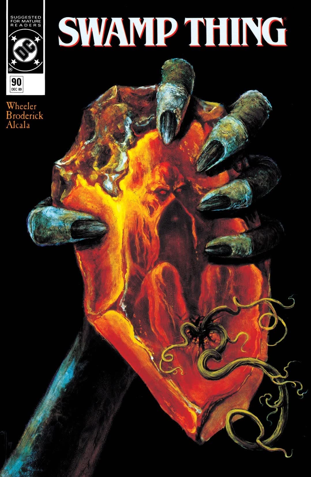 Swamp Thing #90 cover