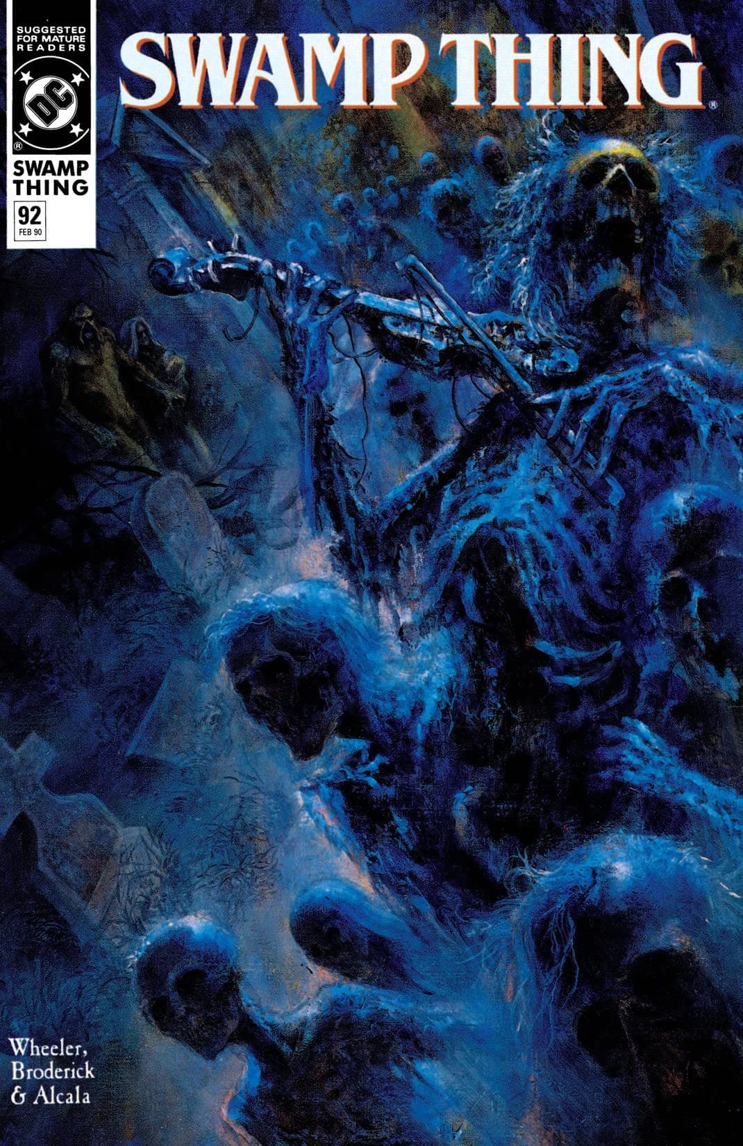 Swamp Thing #92 cover