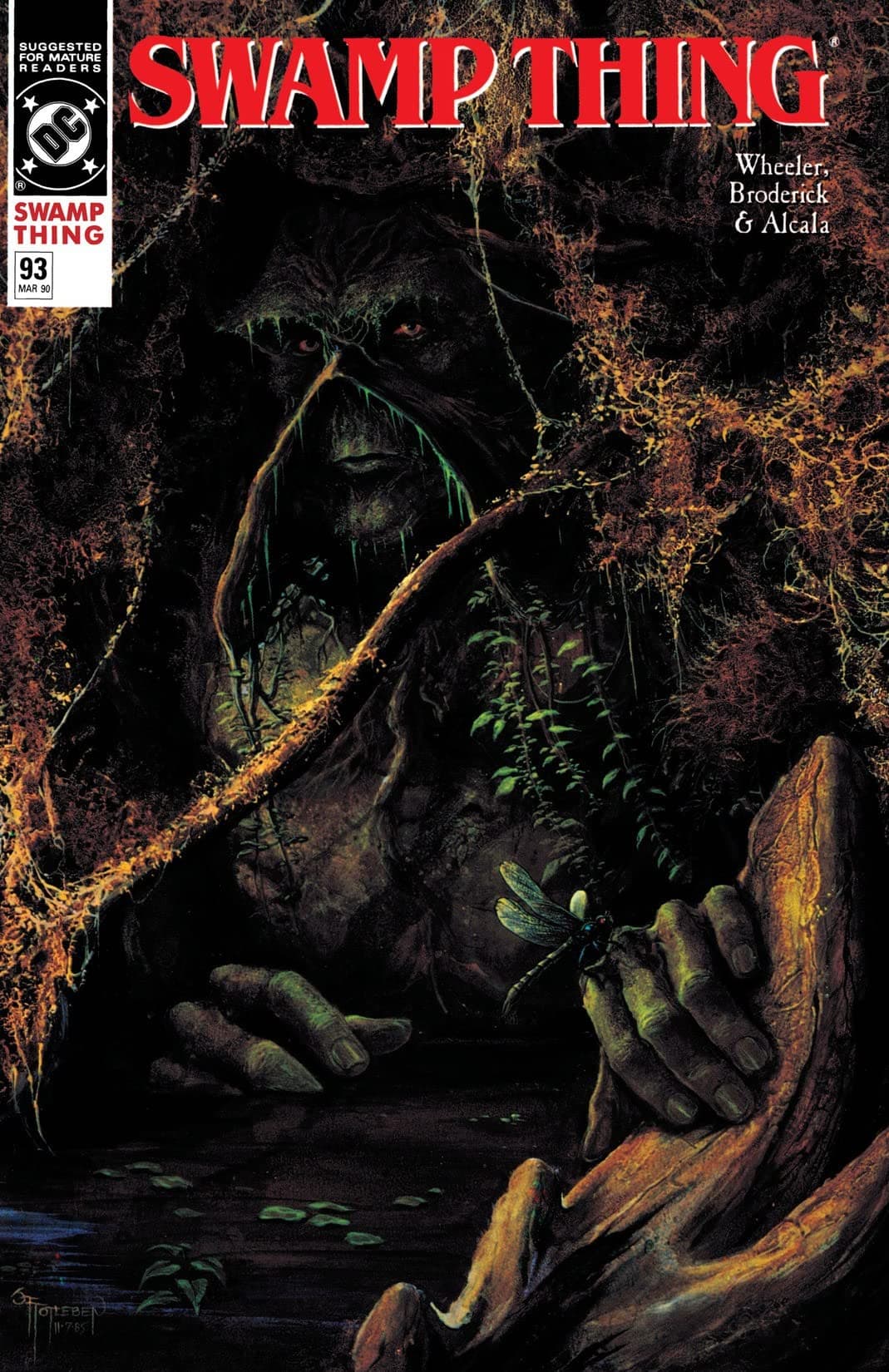 Swamp Thing #93 cover