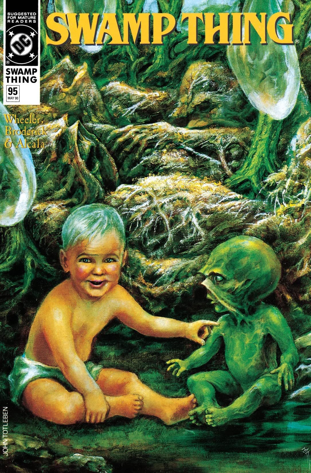 Swamp Thing #95 cover