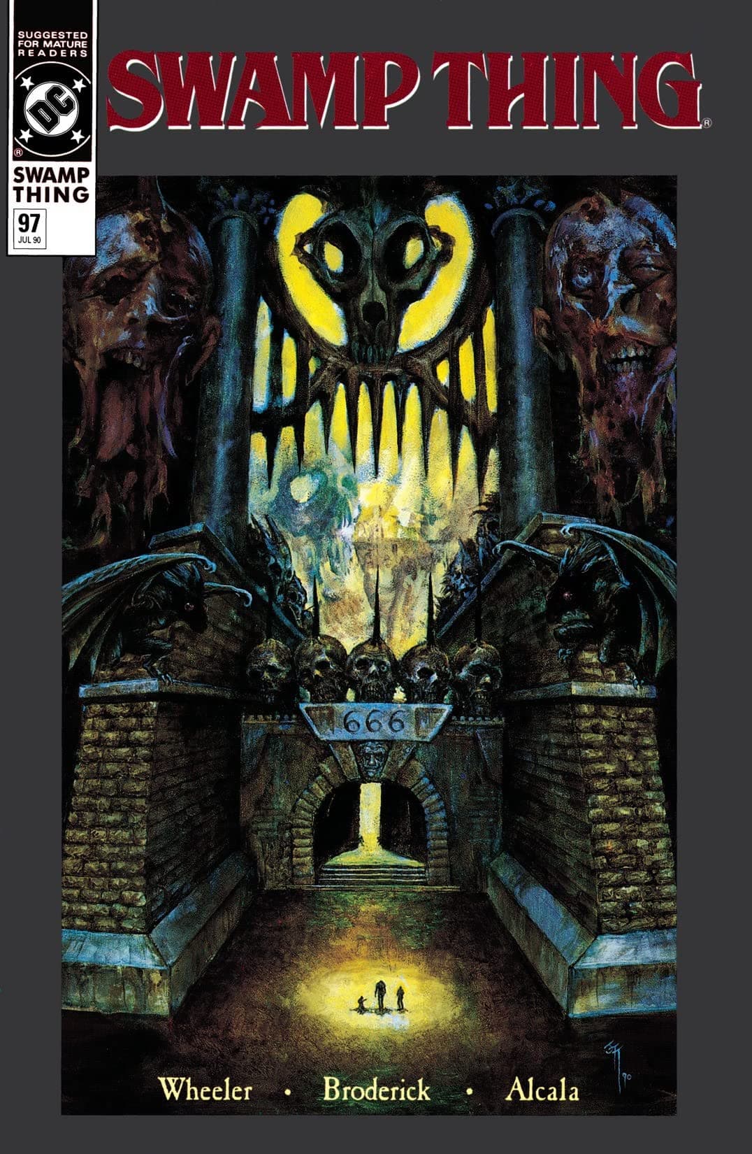 Swamp Thing #97 cover