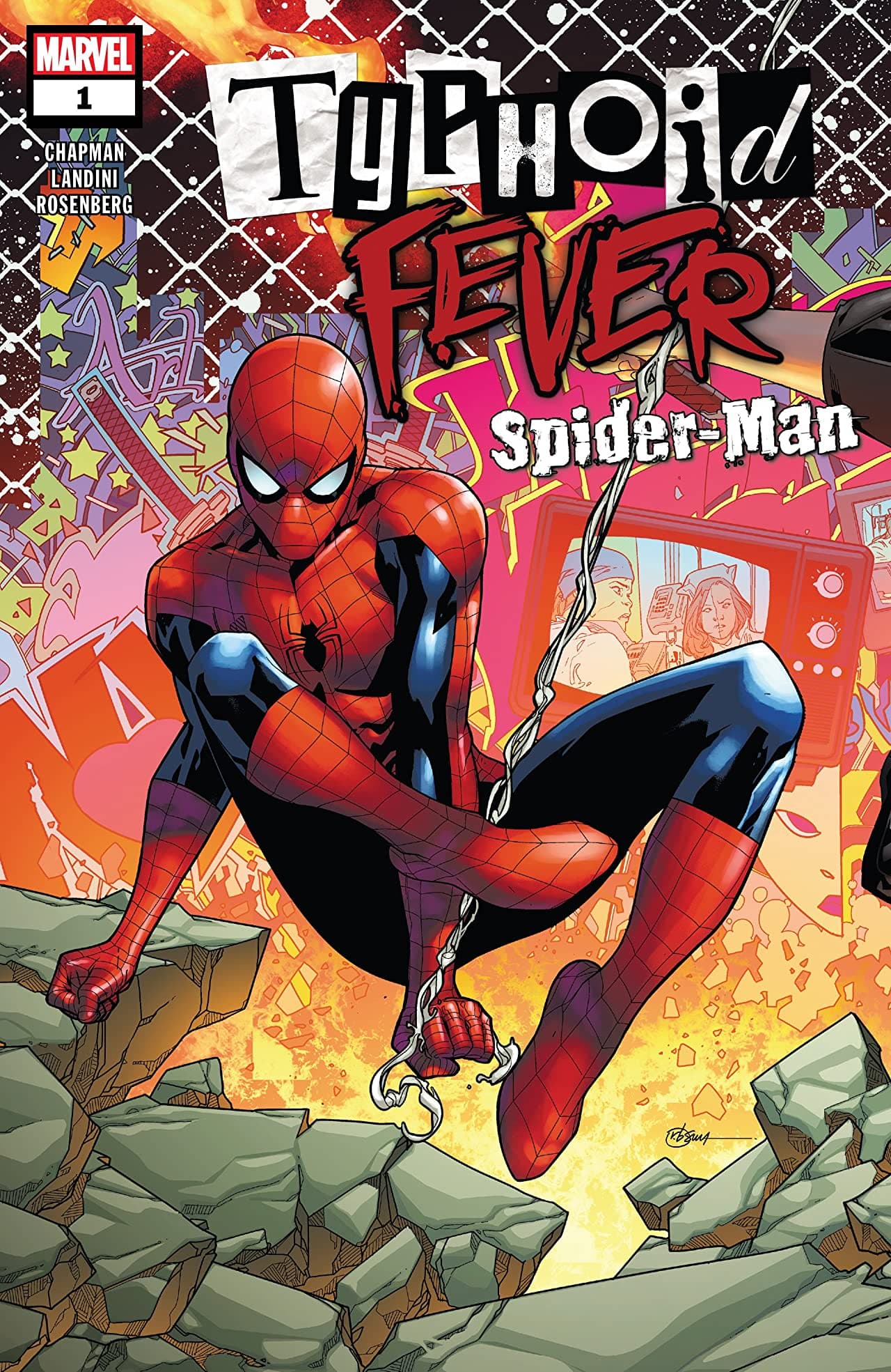 Typhoid Fever: Spider-Man #1 cover
