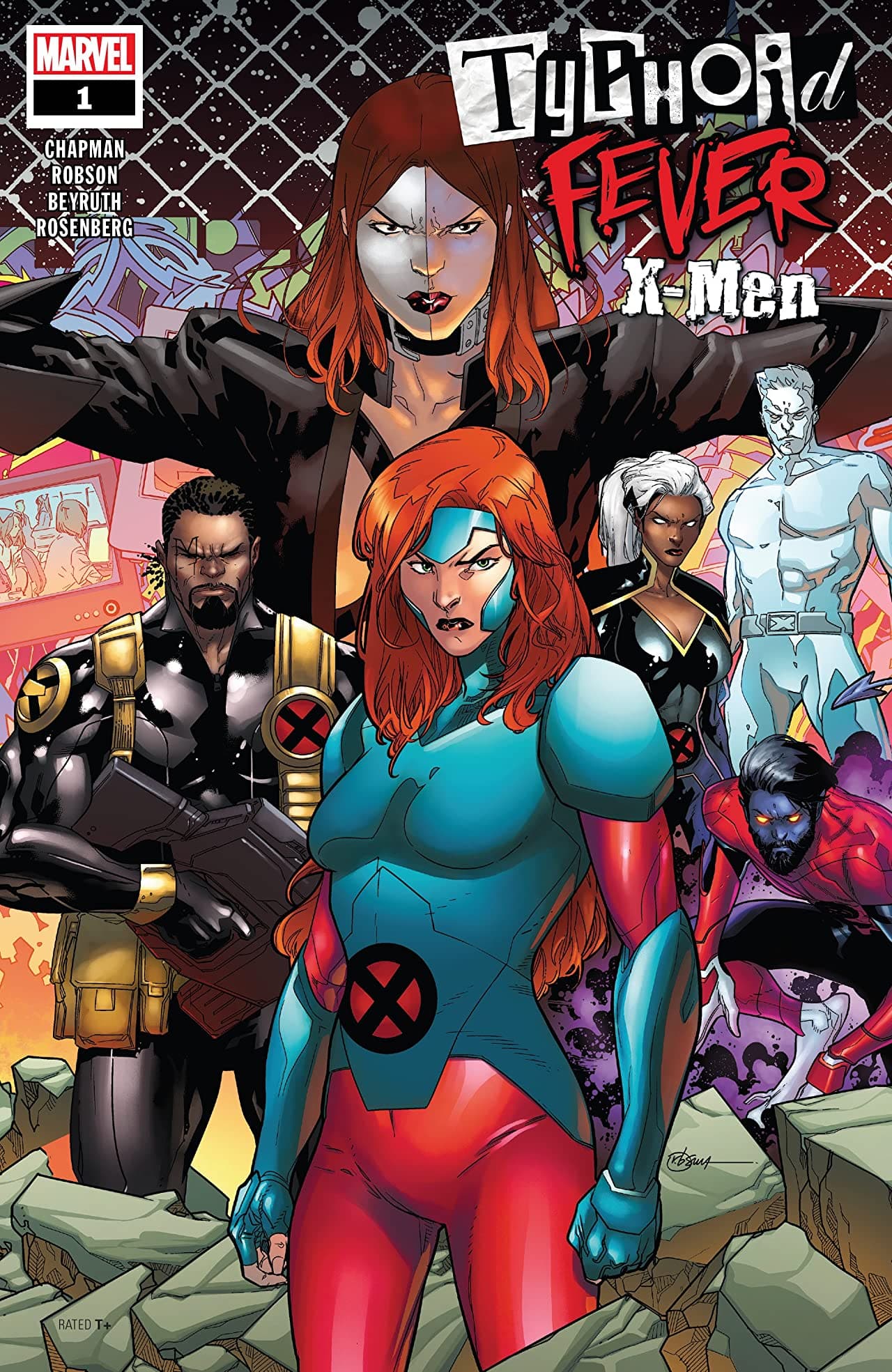 Typhoid Fever: X-Men #1 cover