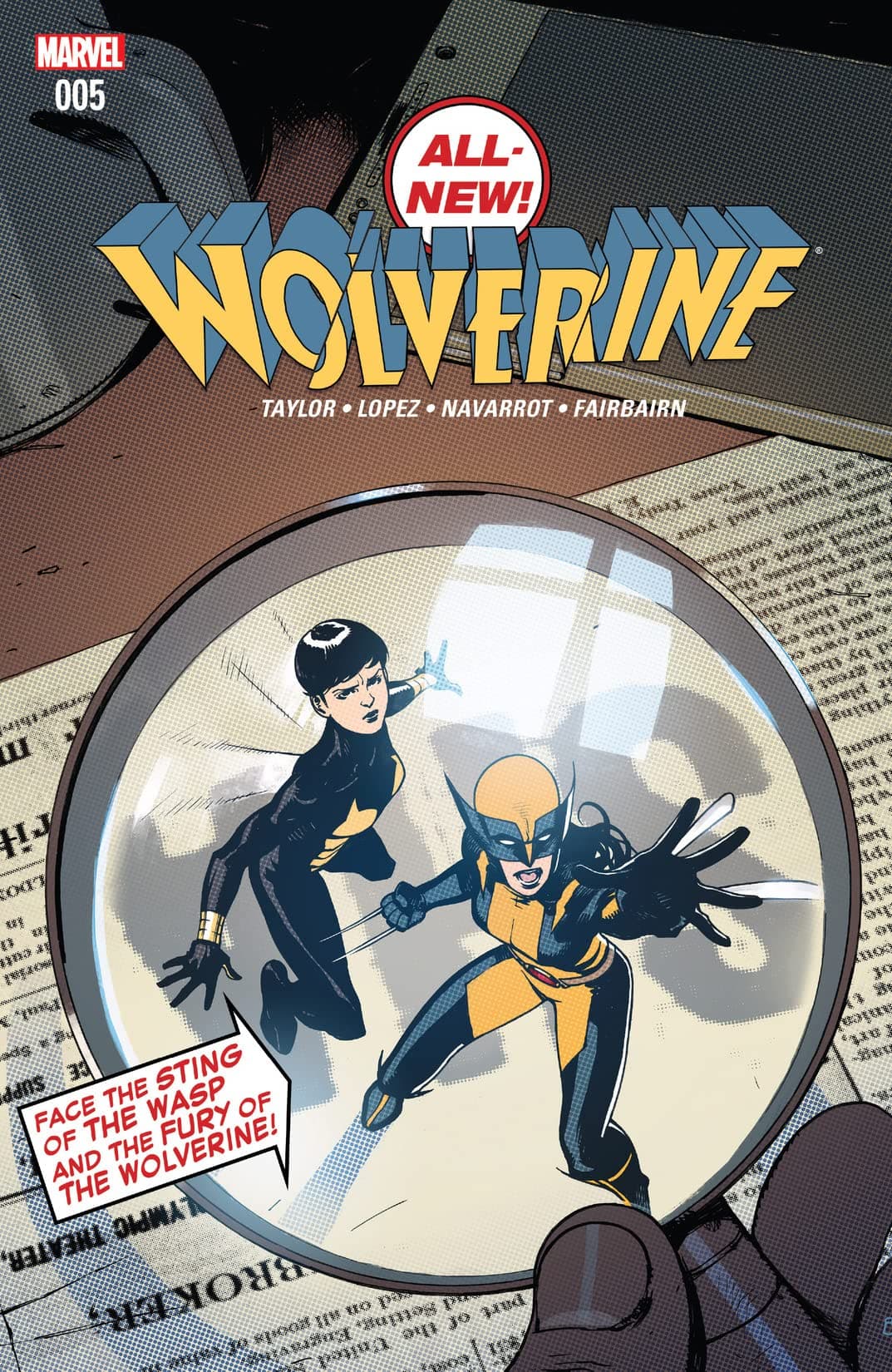 All-New Wolverine #5 cover