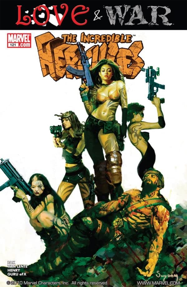 Incredible Hercules #121 cover