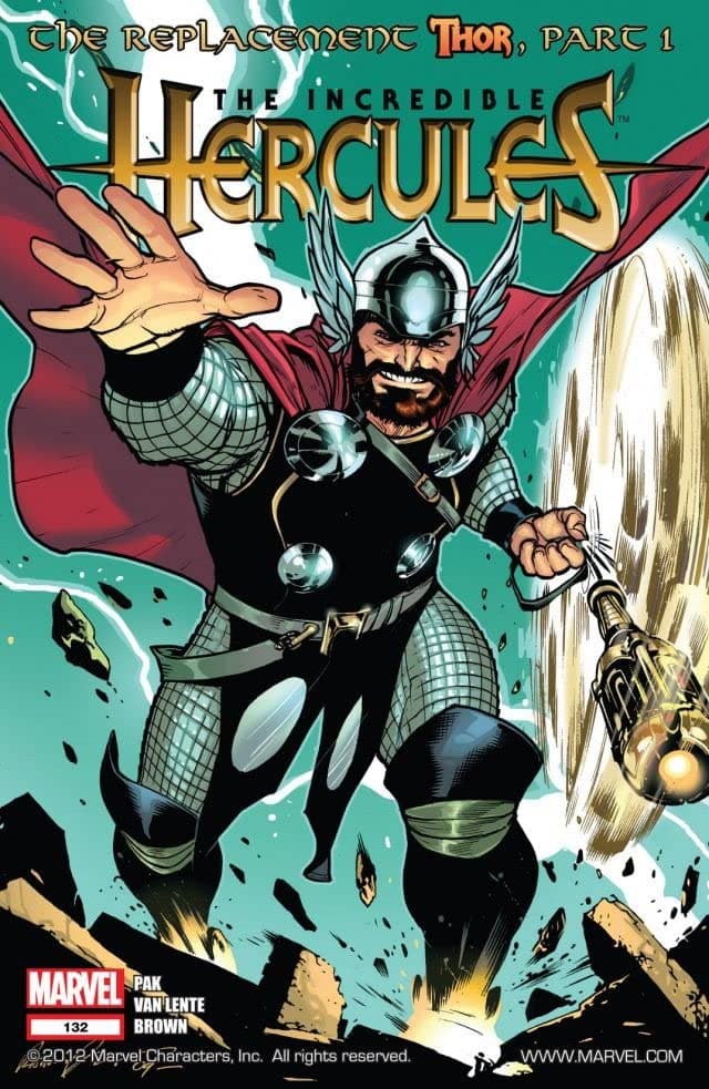 Incredible Hercules #132 cover