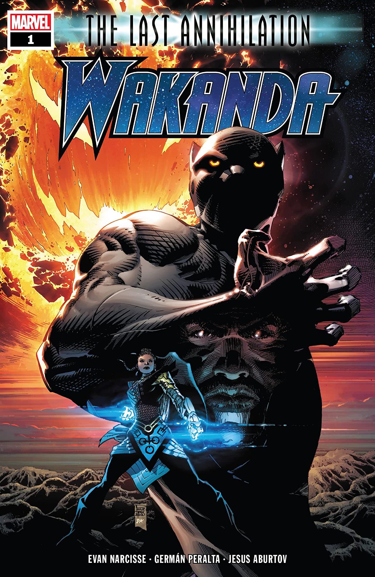 The Last Annihilation: Wakanda cover — © Marvel Comics