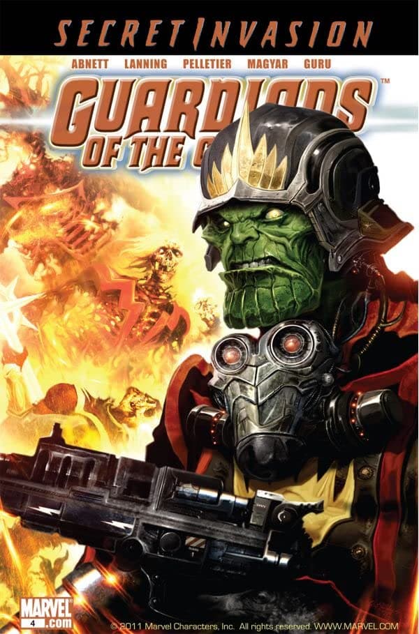 Guardians of the Galaxy #4 cover