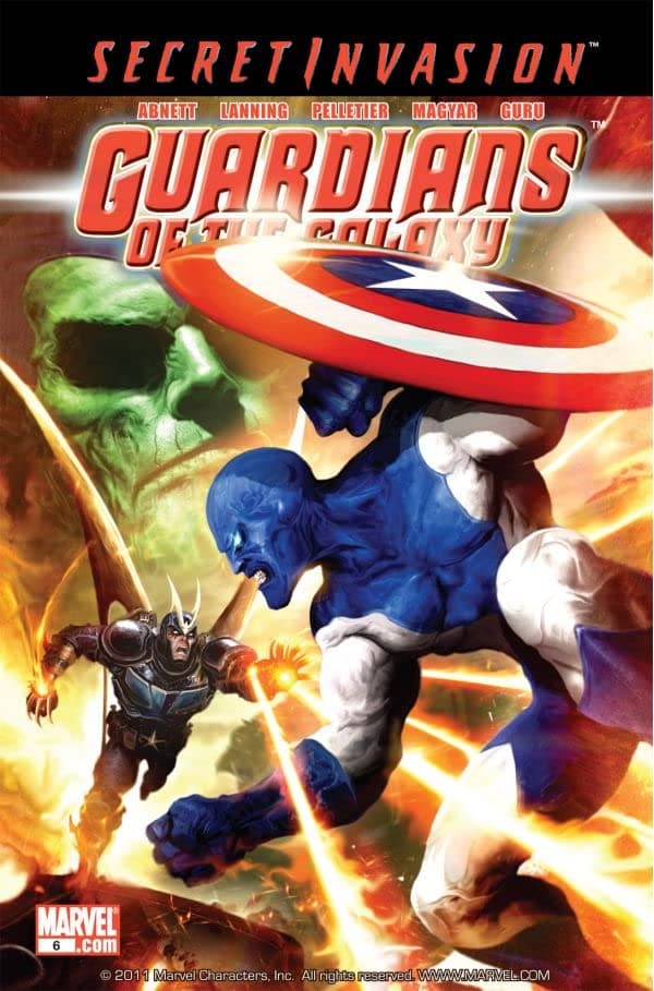 Guardians of the Galaxy #6 cover