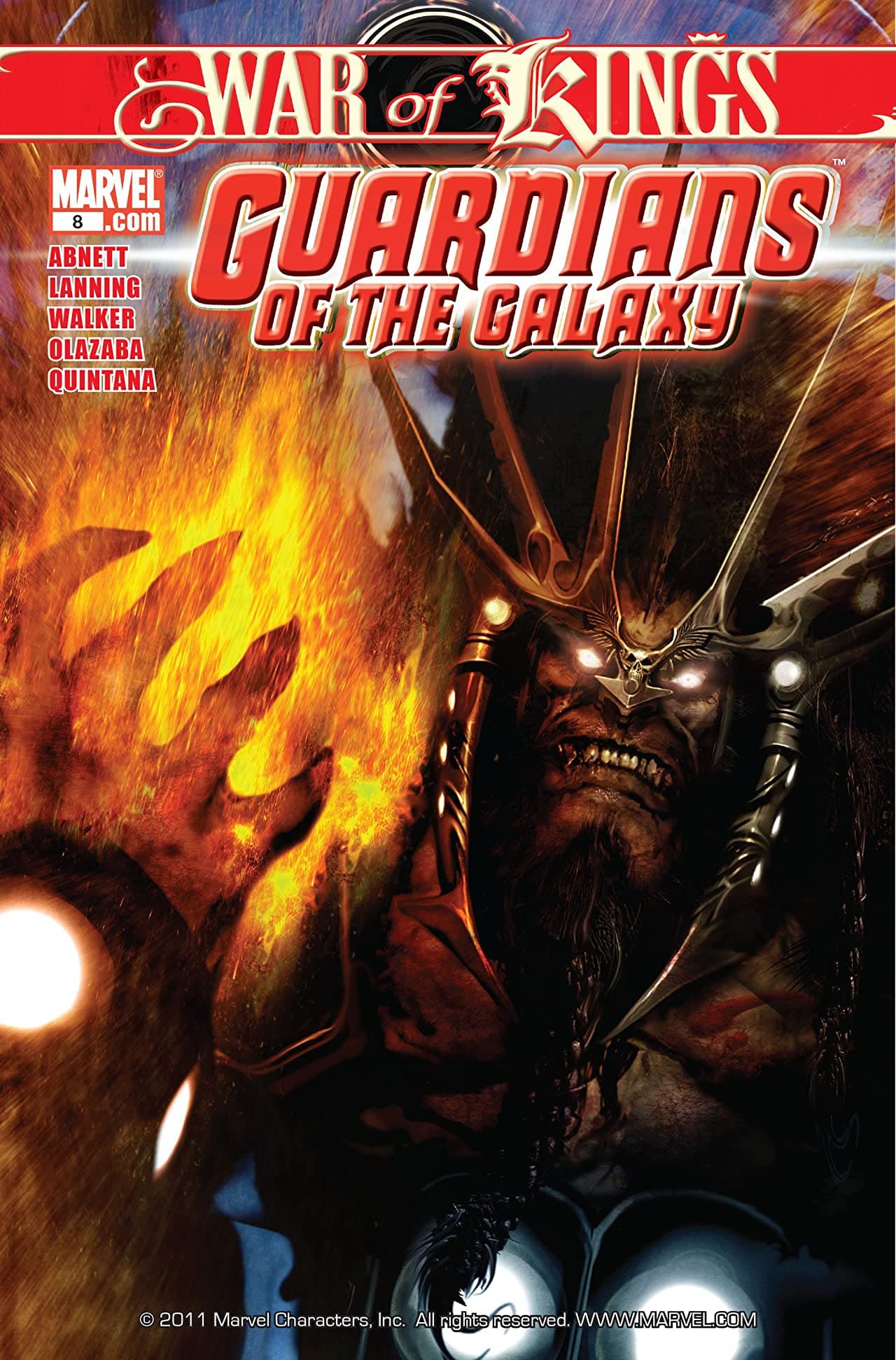 Guardians of the Galaxy #8 cover