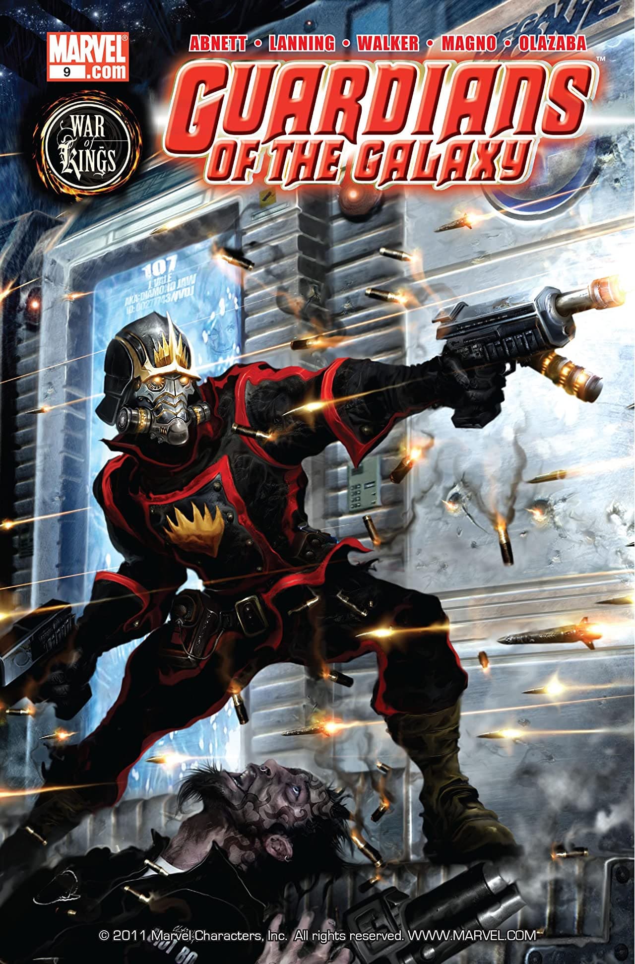 Guardians of the Galaxy #9 cover